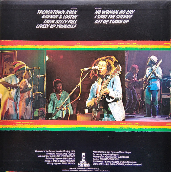 Release: Live! At The Lyceum-Vinyl-Japan-1982-20S-84, 20S-84-3914711