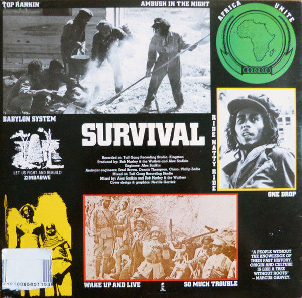 Release: Survival-Vinyl-UK-1979-ILPS 9542, ILPS 9542-1955052