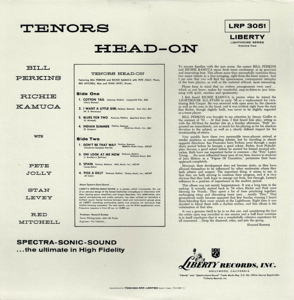 Tenors Head-On