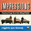 The Impressions - Right On Time (Vinyl, LP, Compilation) Very Good Plus (VG+) / Very Good (VG)