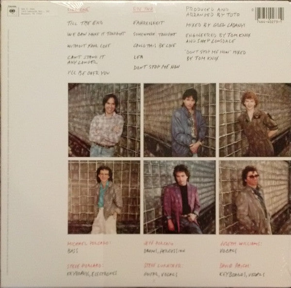 Release: Fahrenheit-Vinyl-US-1986-FC 40273, C 40273-6604368