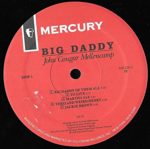 Release: Big Daddy-Vinyl-US-1989-838 220-1-7444880