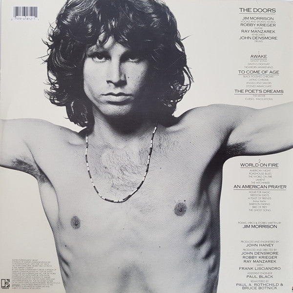 Master Release: An American Prayer by Jim Morrison