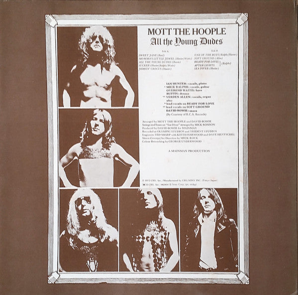 Release: All The Young Dudes-Vinyl-Japan-1975-SOPN 116-8694287
