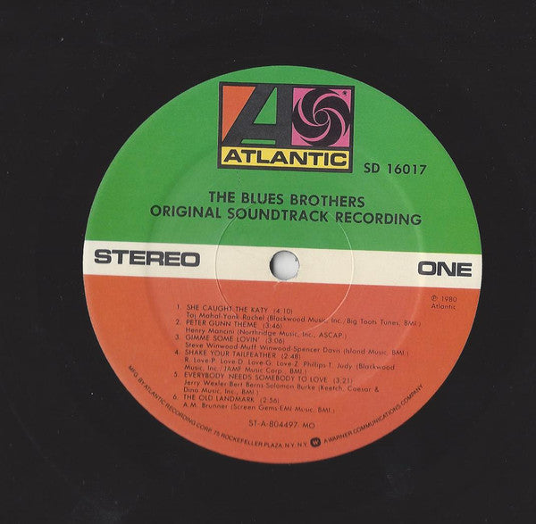 Release: The Blues Brothers (Original Soundtrack Recording)-Vinyl-US-1980-SD 16017-6891451