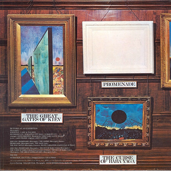 Release: Pictures At An Exhibition-Vinyl-US-1972-ELP 66666-4445497