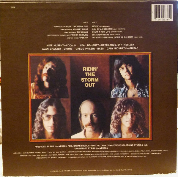 Release: Ridin' The Storm Out-Vinyl-US-None-PE 32378, 32378-8491725