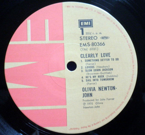 Master Release: Clearly Love by Olivia Newton-John