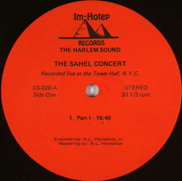 Black Survival - "The Sahel Concert" At Town Hall