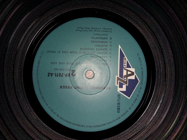 Bande Originale Du Concerto Pour Une Voix