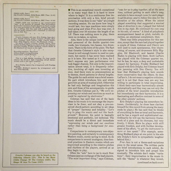 Free Jazz = フリー・ジャズ