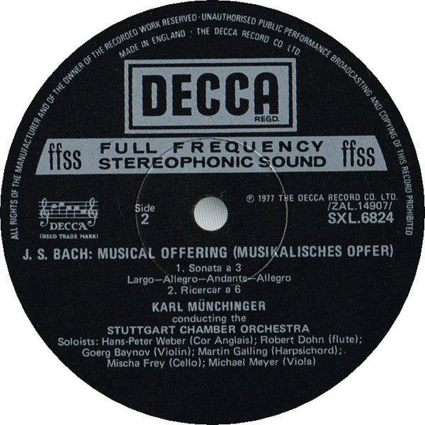 Das Musikalische Opfer