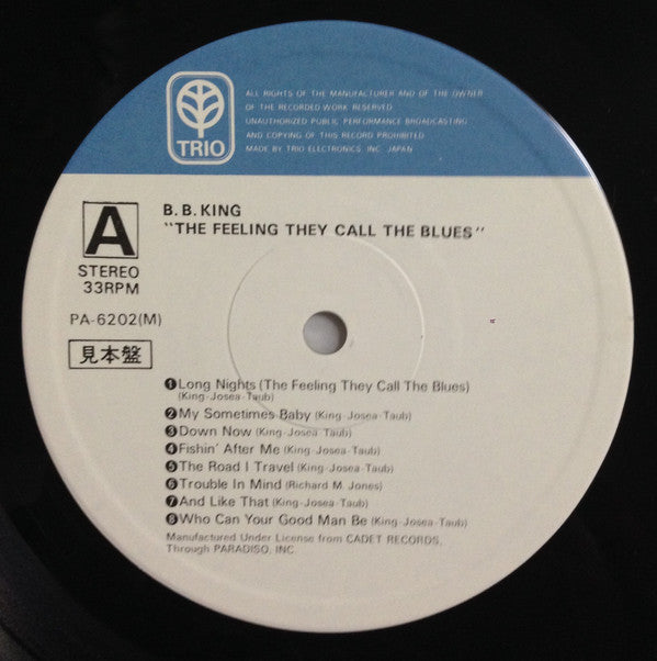 The Feeling They Call The Blues - The Time Of B.B.King - Vol.1