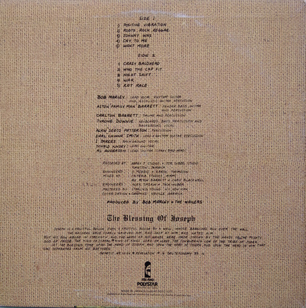 Release: Rastaman Vibration-Vinyl-Japan-1982-20S-85, 20S-85-4846740