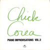 Chick Corea - Piano Improvisations Vol. 2 (Vinyl, LP, Album) Very Good Plus (VG+) / Very Good (VG)
