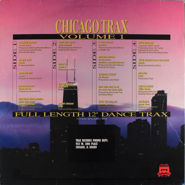 Master Release: Chicago Trax - Volume 1 by Various