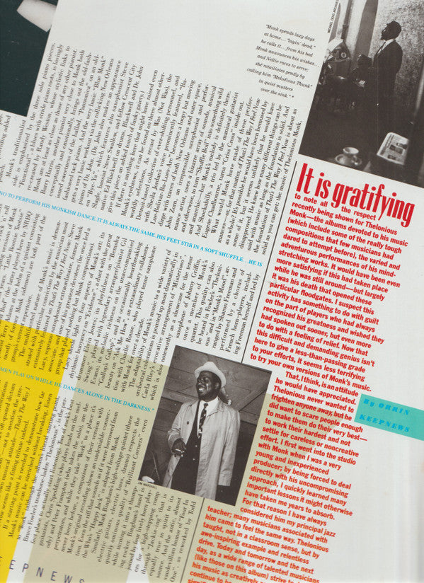 That's The Way I Feel Now - A Tribute To Thelonious Monk