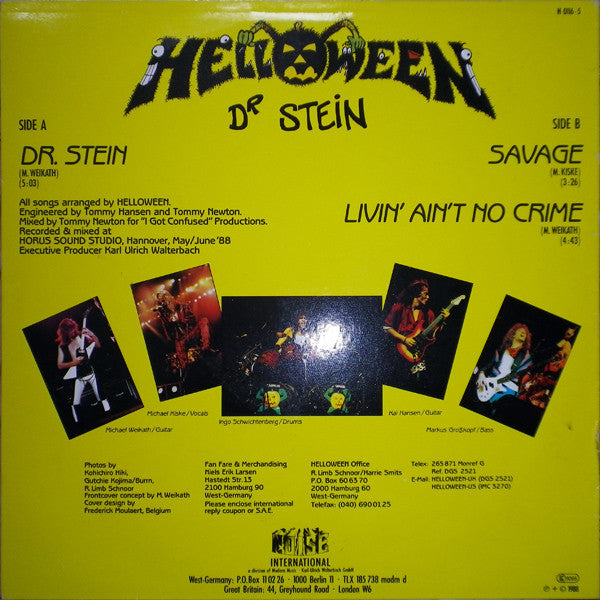 Master Release: Dr. Stein by Helloween