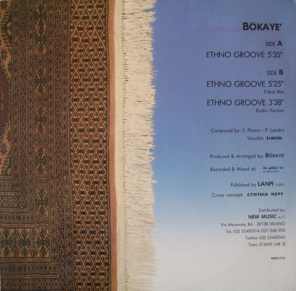 Release: Ethno Groove-Vinyl-Italy-1990-NMX 070-1095147