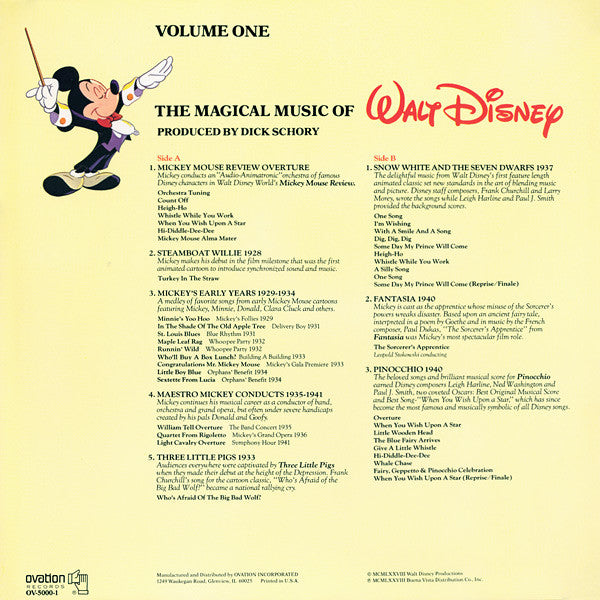 The Magical Music Of Walt Disney