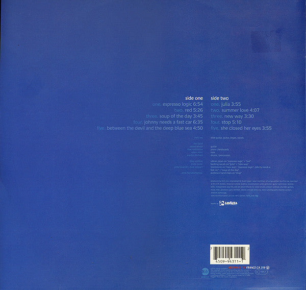 Master Release: Espresso Logic by Chris Rea