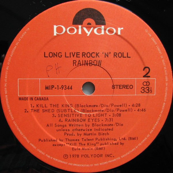 Long Live Rock 'N' Roll