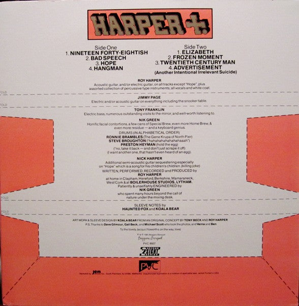 Release: Whatever Happened To Jugula?-Vinyl-US-1988-PVC 8937, PVC 8937-2382723