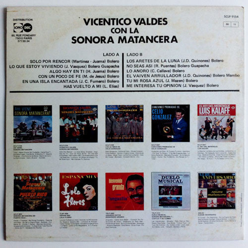 Master Release: Vicentico Valdés Con La Sonora Matancera by Vicentico Valdés