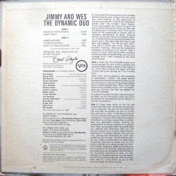 Jimmy & Wes - The Dynamic Duo