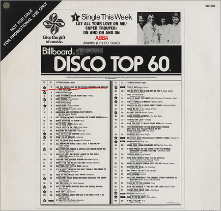 Lay All Your Love On Me