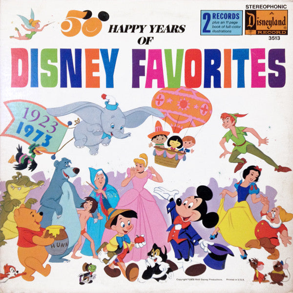 Master Release: 50 Happy Years Of Disney Favorites (1923-1973) by Various