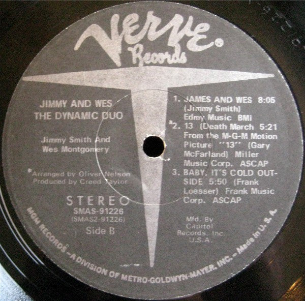 Release: Jimmy & Wes (The Dynamic Duo)-Vinyl-US-1966-V6-8678, SMAS-91226-2953152