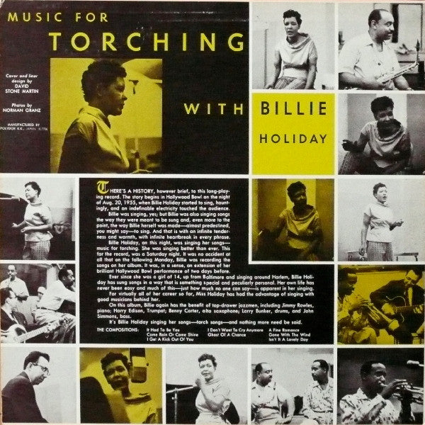 Release: Music For Torching With Billie Holiday-Vinyl-Japan-1977-MV 2595-2531956