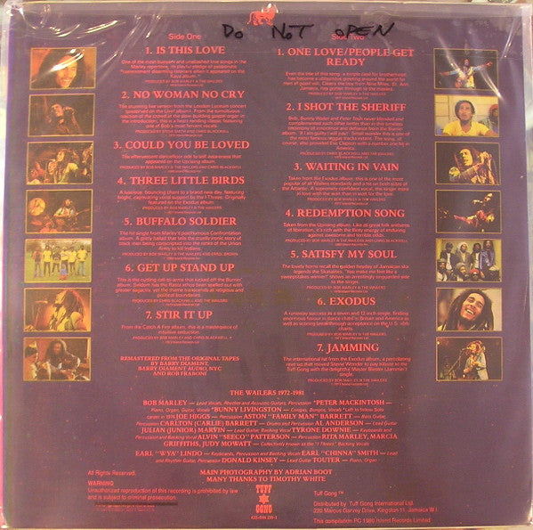 Release: Legend (The Best Of Bob Marley And The Wailers)-Vinyl-Jamaica-None-422-846 210-1-2407491