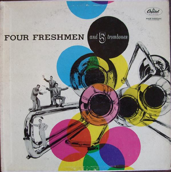 Release: Four Freshmen And 5 Trombones-Vinyl-US-1955-T683, T-683-1849478