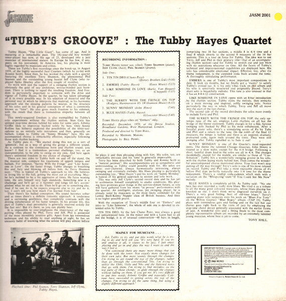 Release: Tubby's Groove-Vinyl-UK-None-JASM 2001-2967644
