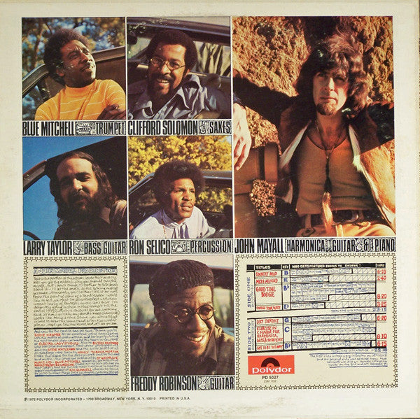 Release: Jazz Blues Fusion-Vinyl-US-1972-PD 5027, PD-5027-1806405