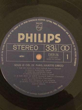 Master Release: Les Grandes Chansons by Juliette Gréco