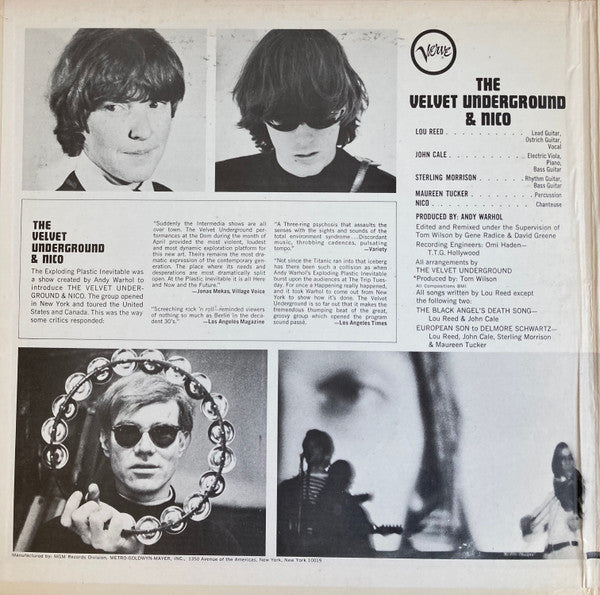 Master Release: The Velvet Underground & Nico by The Velvet Underground