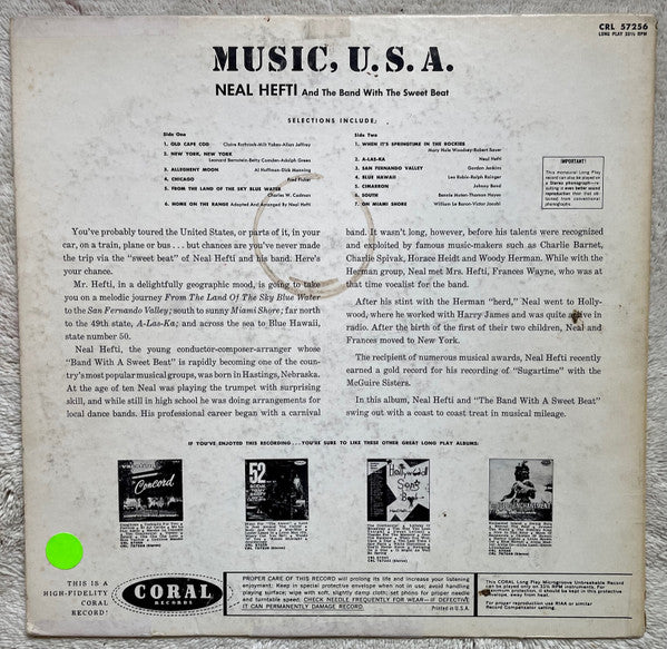 Master Release: Music, U.S.A. by Neal Hefti's Orchestra