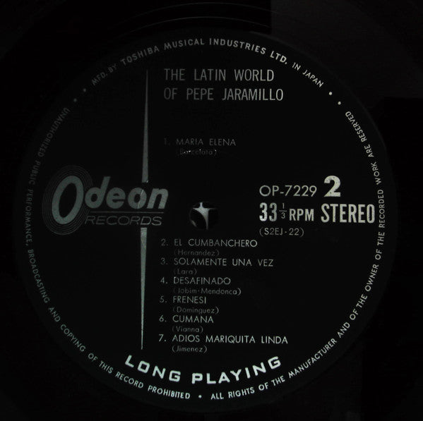 The Latin World Of Pepe Jaramillo