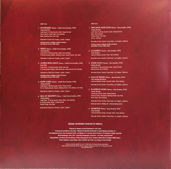 Highlights From Heritage: Home Recordings/Demos 1970-1973