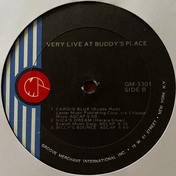 Very Live At Buddy's Place