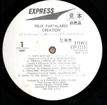 Felix Pappalardi And Creation