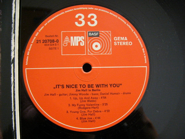 It's Nice To Be With You