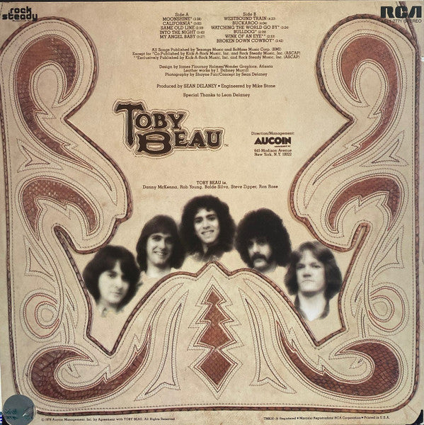 Release: Toby Beau-Vinyl-US-1978-AFL1-2771-22406011