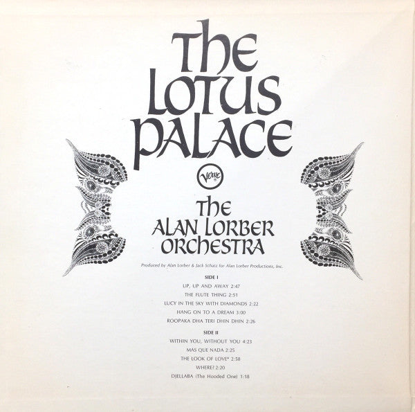 Release: The Lotus Palace-Vinyl-US-1967-V6-8711, V6/8711-25209796