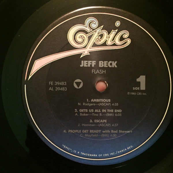 Release: Flash-Vinyl-US-1985-FE 39483-18703354