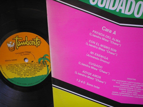 Release: Cuidado! Llego... ...El Chane-Vinyl-Colombia-1987-03(0131)00099-20891278