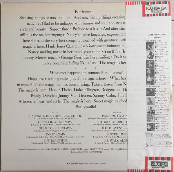 Release: But Beautiful-Vinyl-Japan-1981-ECJ-50066-10867859